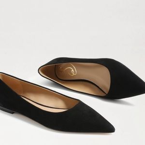 Sam Edelman Women’s Wanda Pointed Toe Black Flats, size 9.5 ♟️